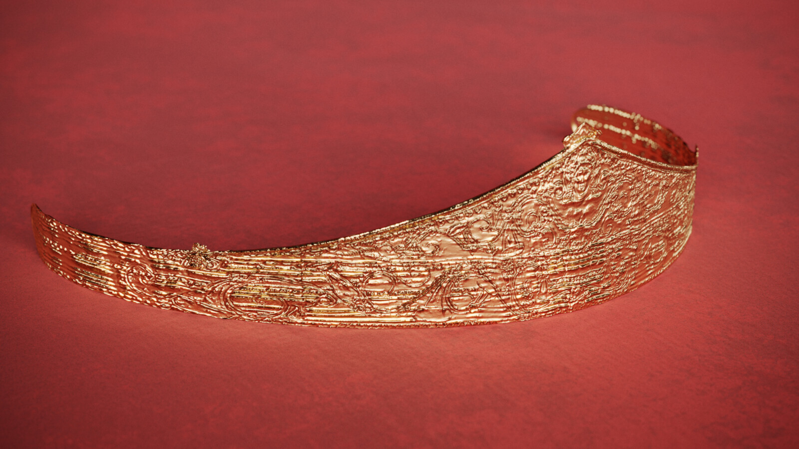 Diadema Velluto Rosso Inquadqratura 01