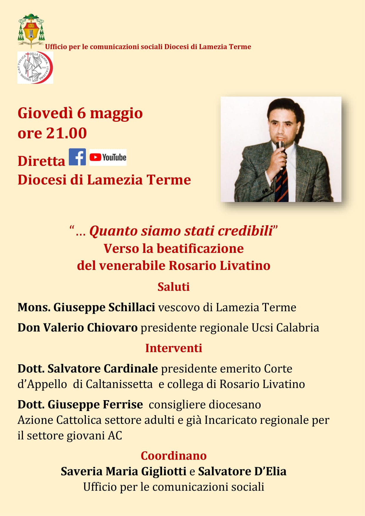 incontro Rosario Livatino