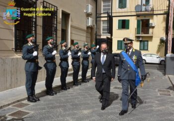Reggio Calabria, cerimonia per il 247° anniversario di fondazione del Corpo. Bilancio operativo del 2020