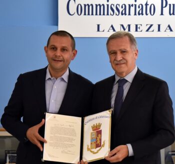 Avvicendamento alla direzione del Commissariato di P.S. di Lamezia Terme