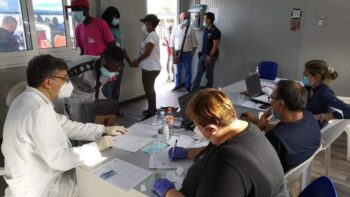 VaxDay alla Tendopoli di San Ferdinando