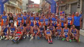 La Libertas Lamezia vince la 2^ tappa del Campionato Regionale di società Master di corsa su strada