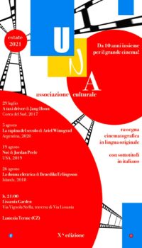 A Lamezia torna il cinema all'aperto dell'associazione UNA. Si parte il 29 luglio