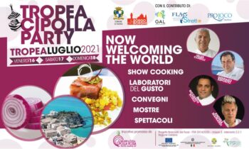 Parte il 16 luglio il Tropea Cipolla Party, con gli chef stellati Esposito, Mainardi, Sculli e Corelli 