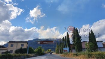 Incendi, colpite le colline lametine: Gizzeria, Acquafredda, Monte S. Elia