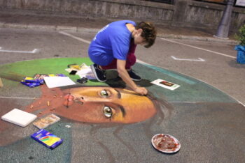 Al via nel cuore della città la sesta edizione del “Concorso Internazionale Madonnari Città di Taurianova”