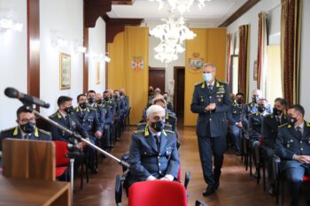 Gdf, il Comandante Interregionale dell’Italia Sud-Occidentale - Generale di Corpo d’Armata Carmine LOPEZ in visita a Comando Regionale Calabria