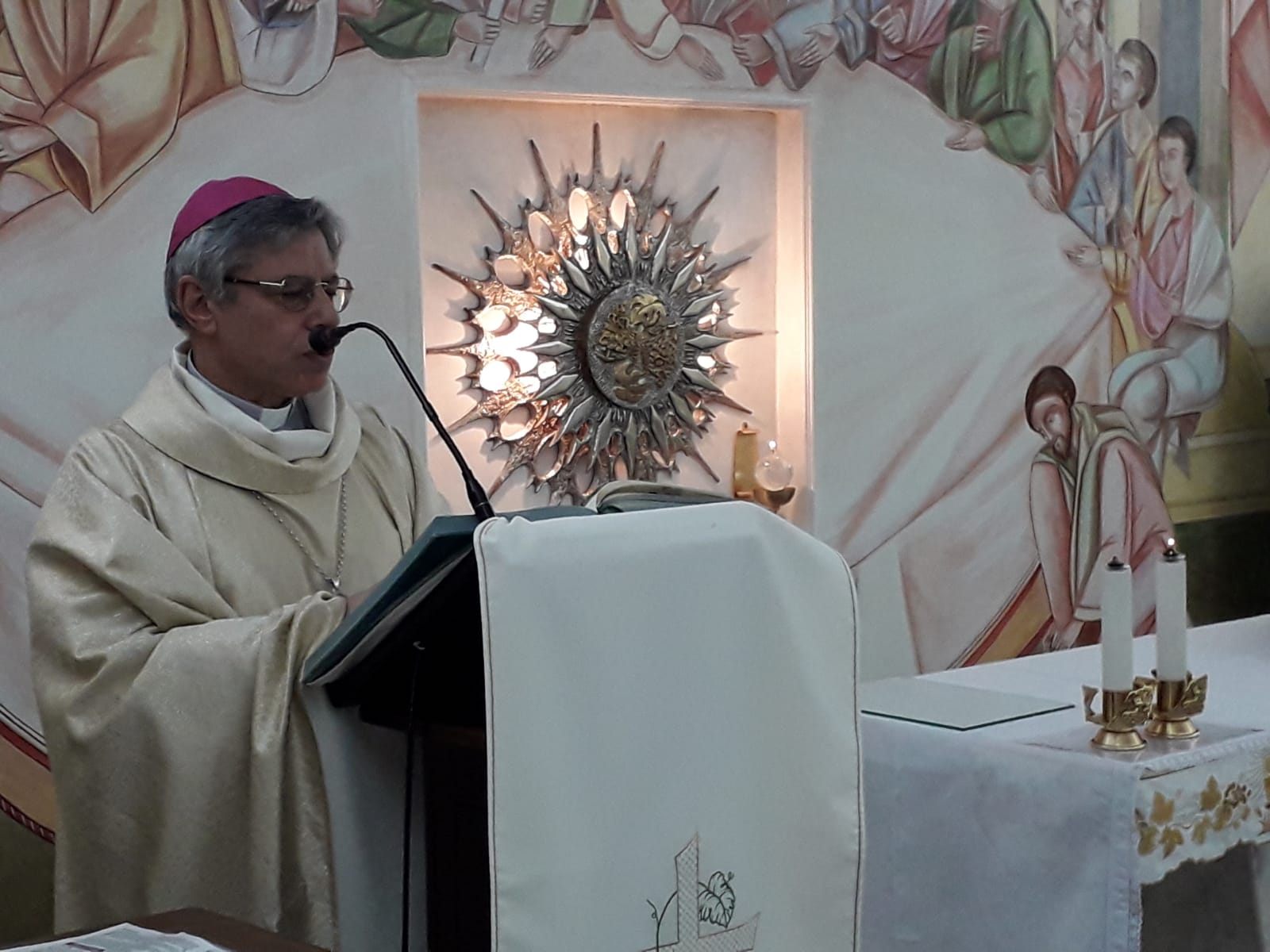 Celebrata all'Ospedale la Giornata del Malato, Mons. Schillaci: "Dietro ad una malattia c'è sempre una persona" Celebrata all'Ospedale la Giornata del Malato, Mons. Schillaci: "Dietro ad una malattia c'è sempre una persona"