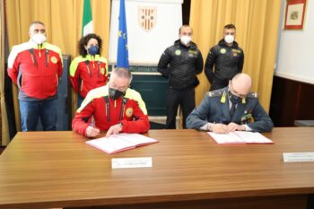 Protocollo d’intesa tra il Comando Regionale Calabria della Guardia di Finanza ed il Soccorso Alpino e Speleologico Calabria