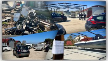 Sequestrato capannone e discarica abusiva in zona soggetta a vincoli ambientali