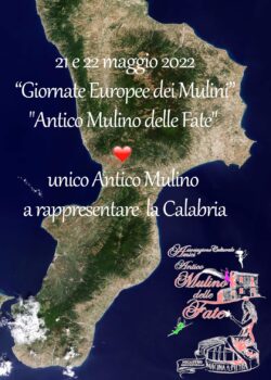 Giornate dei Mulini Storici Europei 2022, partecipa anche l’Antico Mulino delle Fate di Lamezia Terme, unico mulino in Calabria 