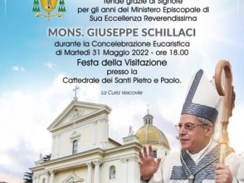 Domani la diocesi lametina ringrazia e saluta in Cattedrale mons. Giuseppe Schillaci