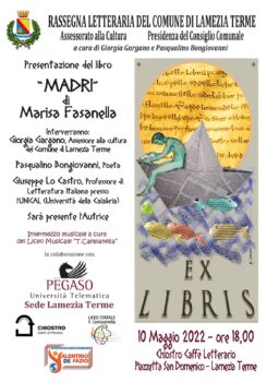 Maggio dei Libri, domani al Chiostro “Madri” di Marisa Fasanella