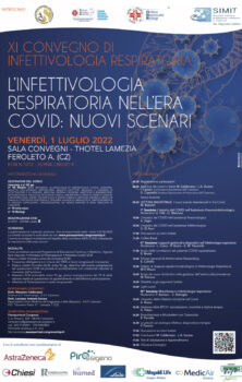 Il primo luglio convegno “L'infettivologia respiratoria nell’era Covid: nuovi scenari”