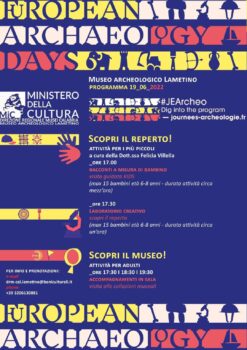 Giornate Europee dell’archeologia, il 19 giugno a Lamezia l'evento “Scopri il reperto, scopri il Museo”