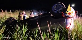 Incidente stradale questa notte a Catanzaro lido, feriti due giovani
