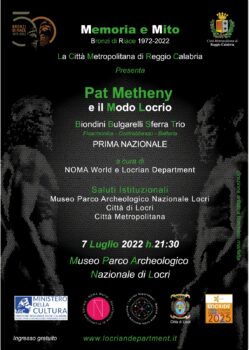 Al via gli eventi della Metrocity per il cinquantenario dei Bronzi