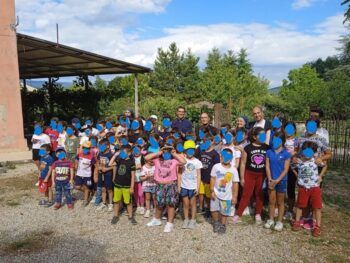 Decollatura, mons. Parisi in visita ai bambini delle attività estive