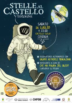 Cosenza, “Chi ha paura del buio? L’Universo su misura” al Castello Svevo