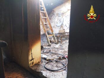 Incendio in abitazione a San Pietro a Maida
