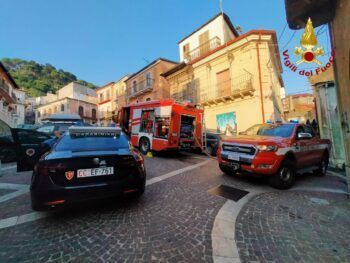 Incendio in abitazione a San Pietro a Maida
