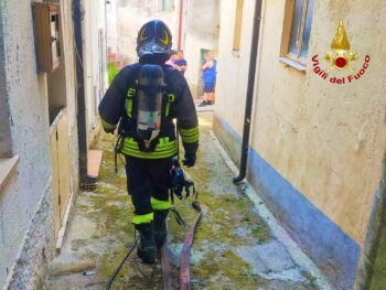 Incendio in abitazione a San Pietro a Maida