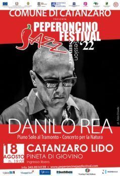 Il “Peperoncino Jazz Festival” fa tappa a Catanzaro con il concerto di Danilo Rea