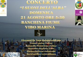 Domani concerto "I suoni dell’alba" nel porto di Vibo Marina