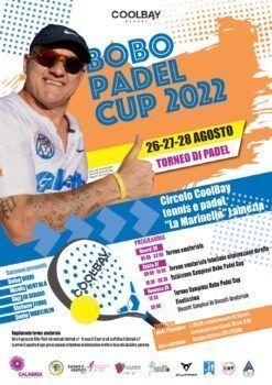 A Lamezia unica tappa calabrese della “Bobo Padel Cup 2022”