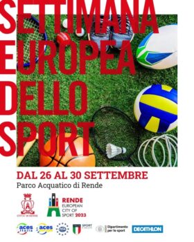 A Rende la Settimana Europea dello Sport
