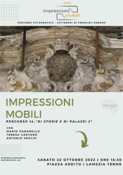 Lamezia, sabato 22 ritorna “Impressioni Mobili"