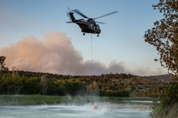 Conclusa Campagna Antincendi Boschivi, contributo anche da parte del 2° Reggimento AVES “Sirio” di Lamezia
