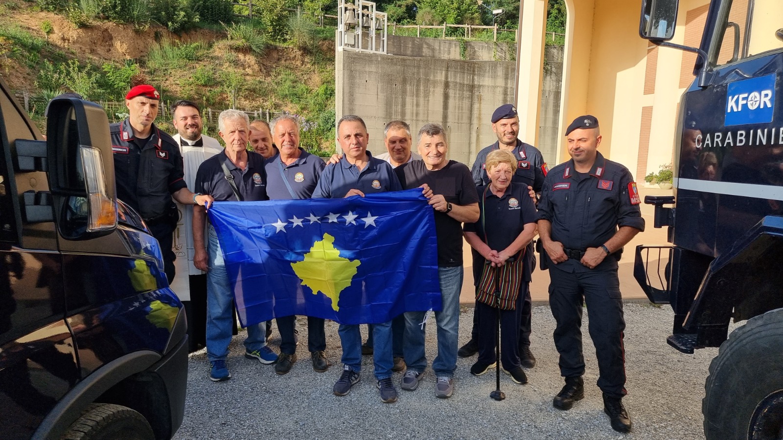 Soveria Mannelli, i Carabinieri raccolgono e inviano viveri alla popolazione del Kosovo