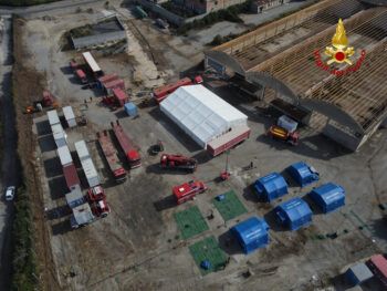 Il Corpo Nazionale Vigili del Fuoco nell’esercitazione “Sisma dello Stretto 2022”