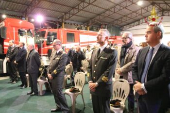 Festività di Santa Barbara presso il Comando Provinciale Vigili del Fuoco di Catanzaro