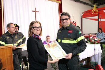 Festività di Santa Barbara presso il Comando Provinciale Vigili del Fuoco di Catanzaro