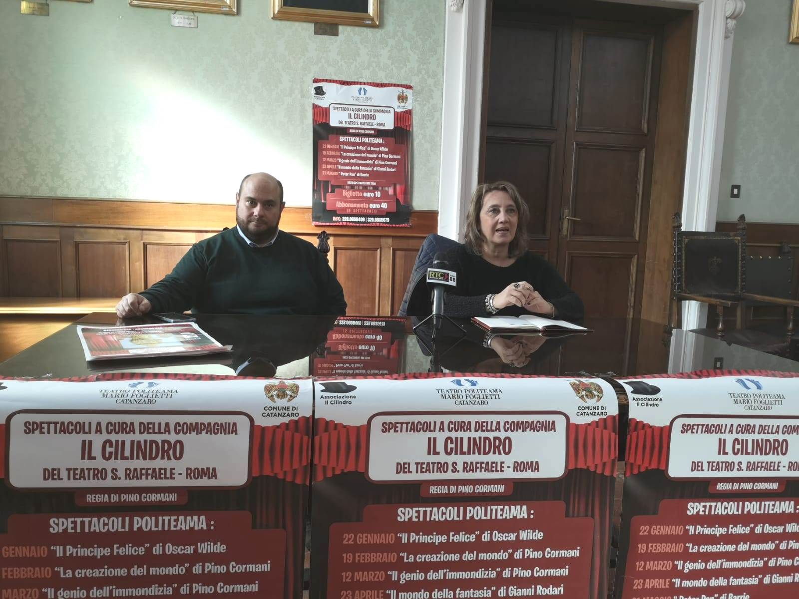 Catanzaro, presentata la rassegna "Primi passi a teatro" che aprirà il Politeama ai più piccoli Catanzaro, presentata la rassegna "Primi passi a teatro" che aprirà il Politeama ai più piccoli