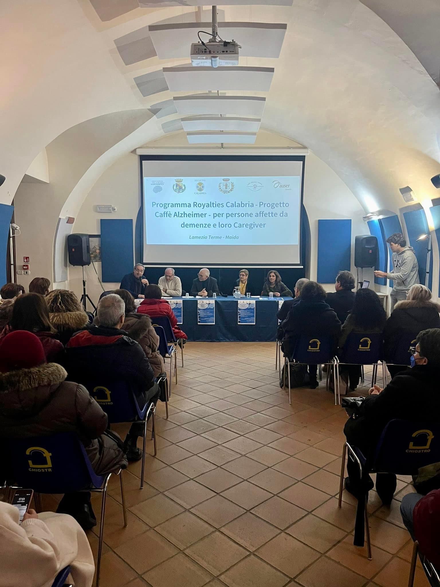 Caffè Alzheimer, Amalia Bruni: “Presentato il progetto che parte da Lamezia e Maida per ampliare la rete di servizi offerti a persone con disturbo cognitivo”