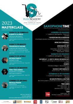 Nasce in Calabria la “Saxophone Music Academy”