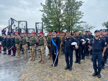 A Catanzaro la cerimonia del 209° annuale della fondazione dell’Arma dei Carabinieri