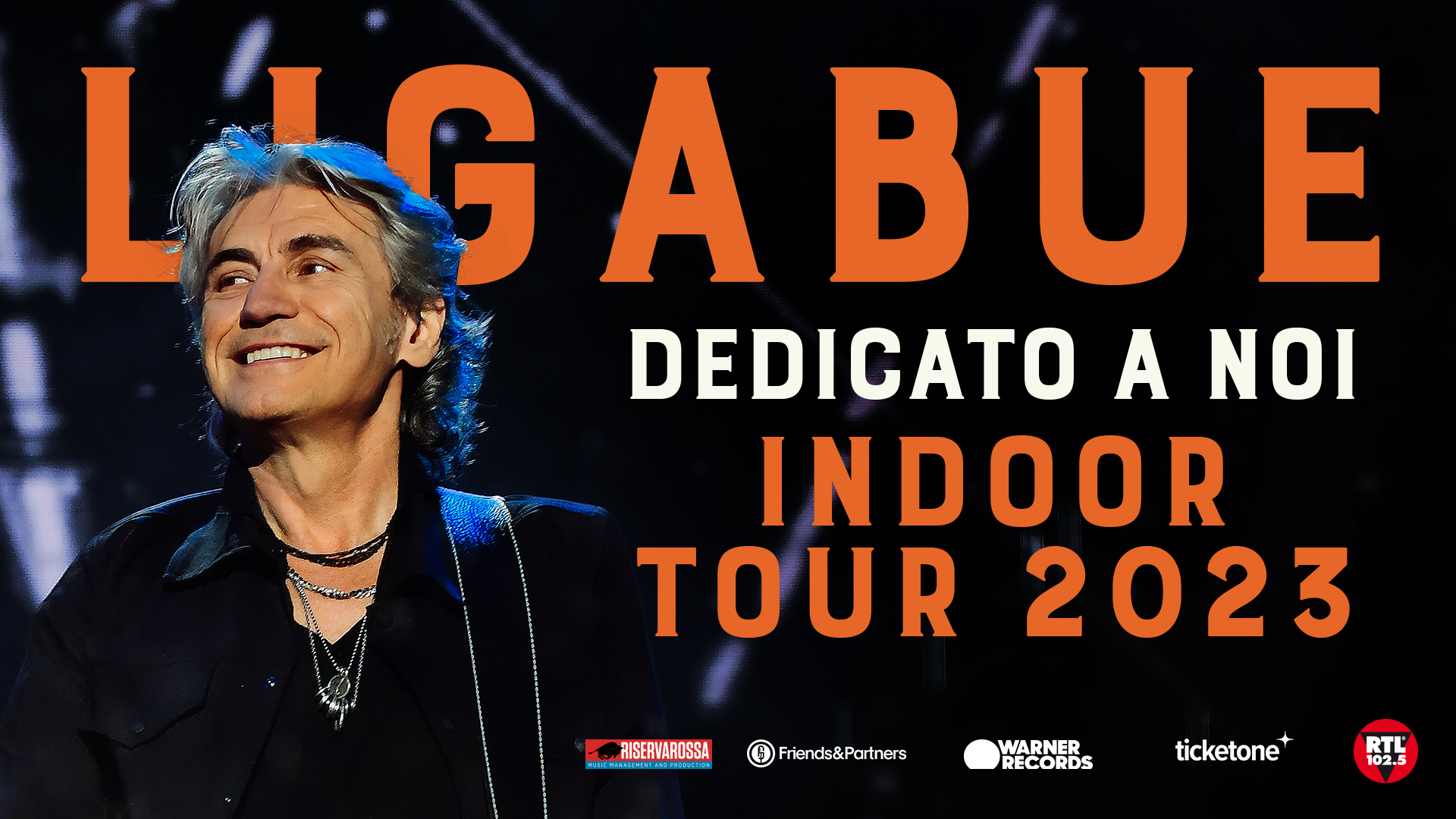 Luciano Ligabue in tour nel prossimo autunno. Il 27 novembre in concerto al PalaCalafiore di Reggio Calabria