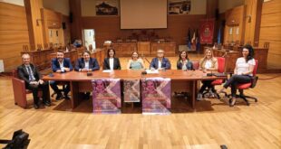 La conferenza stampa nella sala Luisi