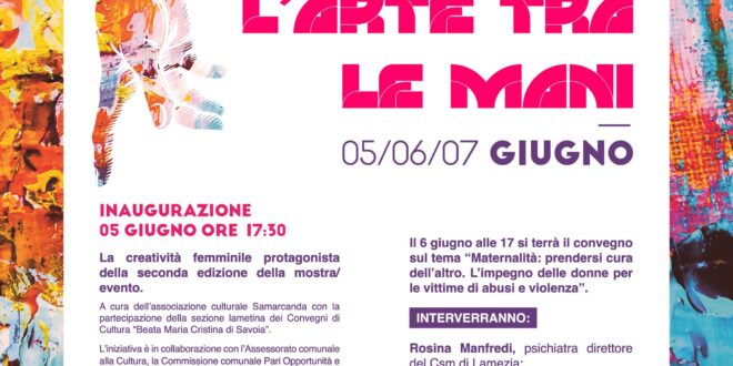 L'arte tra le mani_Locandina