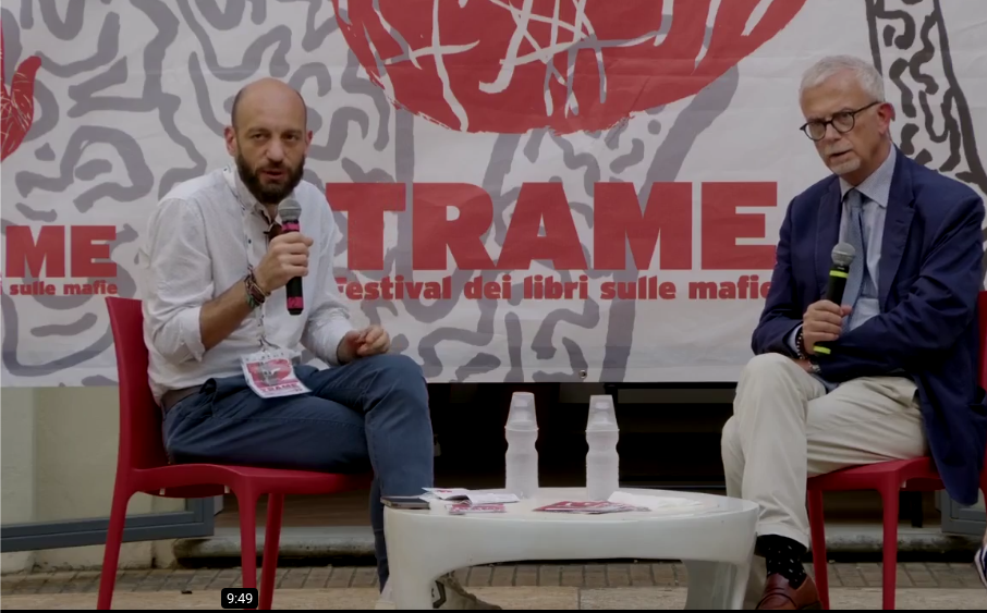 Lamezia, Trame 12, un grande impero delle mafie sul Mediterraneo, il Procuratore Giuseppe Borrelli ne parla con Giovanni Tizian 