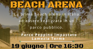 beach arena ecosistem lamezia