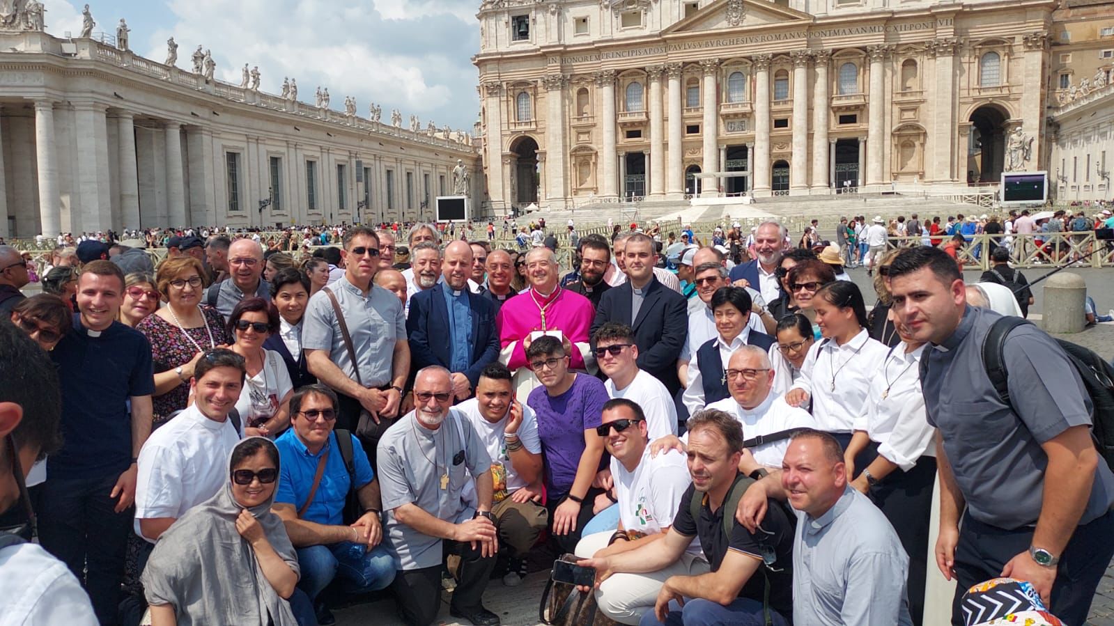 L'Arcivescovo della Diocesi di Cosenza Bisignano, mons. Giovanni Checchinato, riceve il Pallio in Vaticano