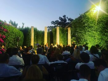 «Alla Tavola del Grand Tour» con Gaetano e Cavalcanti. Successo a Villa Cefaly Pandolphi per la presentazione del libro