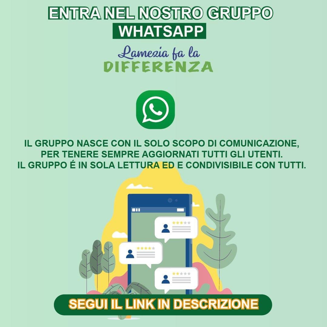 Lamezia Multiservizi, nasce gruppo Whatsapp per comunicazioni con utenti Lamezia Multiservizi, nasce gruppo Whatsapp per comunicazioni con utenti
