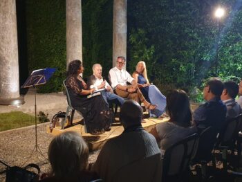 «Alla Tavola del Grand Tour» con Gaetano e Cavalcanti. Successo a Villa Cefaly Pandolphi per la presentazione del libro