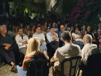 «Alla Tavola del Grand Tour» con Gaetano e Cavalcanti. Successo a Villa Cefaly Pandolphi per la presentazione del libro